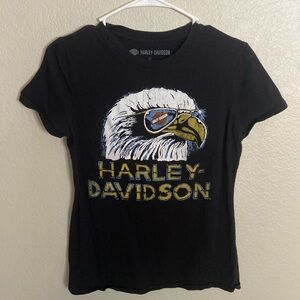 Small Black Harley Davidson T-Shirt